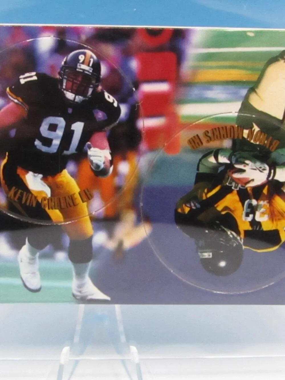 1995 Caps Football Cards | Eight Card Lot | Dilfer | Carter | Esiason | Moon